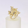 Коктейльное кольцо с кристаллами Сваровски 29684