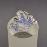 Коктейльное кольцо с кристаллами Сваровски 31659